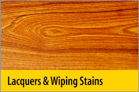 Lacquers & Wiping Stains - PRO