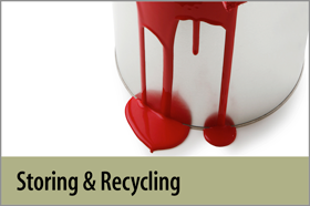 Storing and Recycling Paint